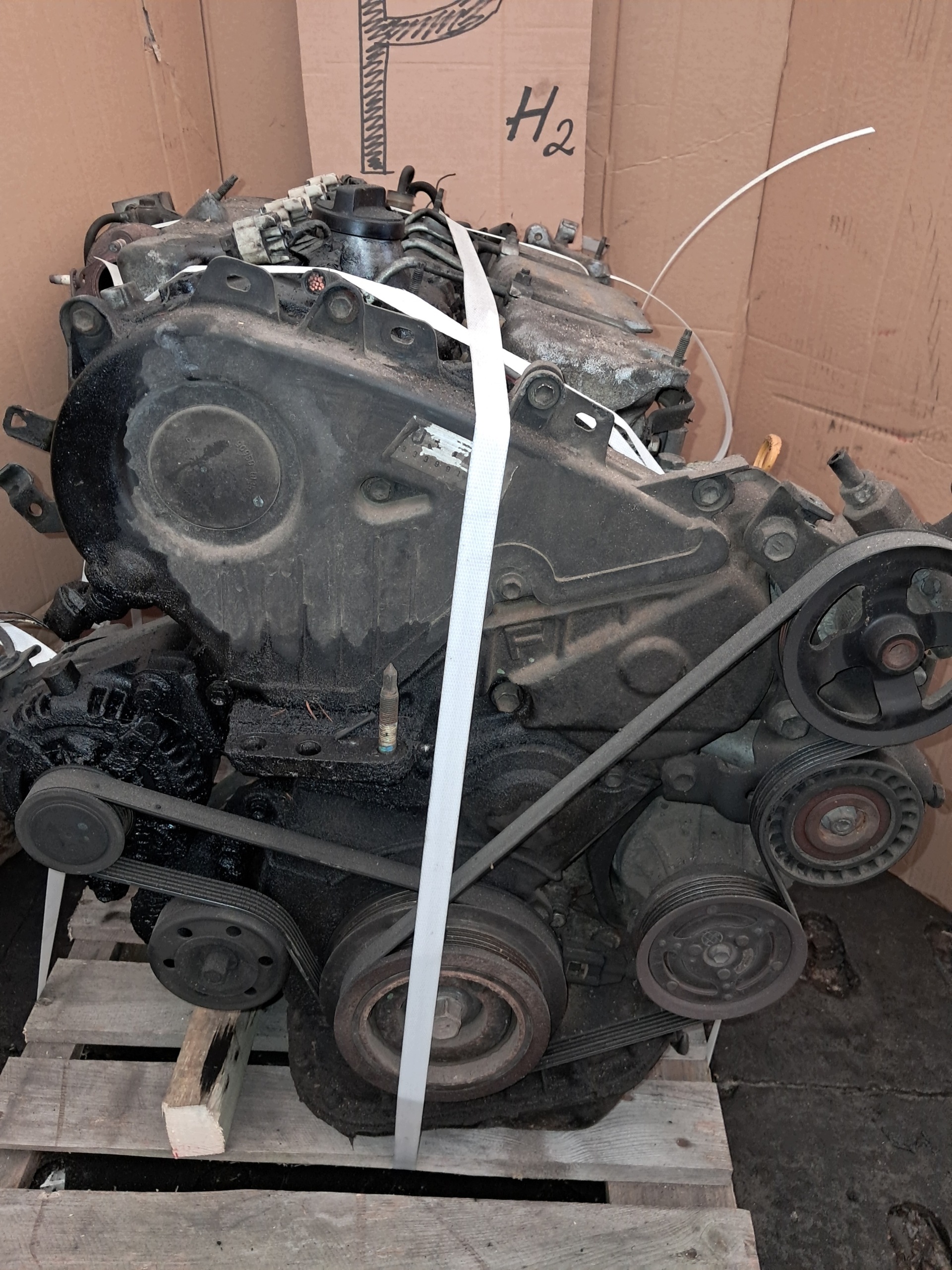 engine complete 2.0 D4D 90KM TOYOTA COROLLA VERSO E120 SPRAWDZONY FILM