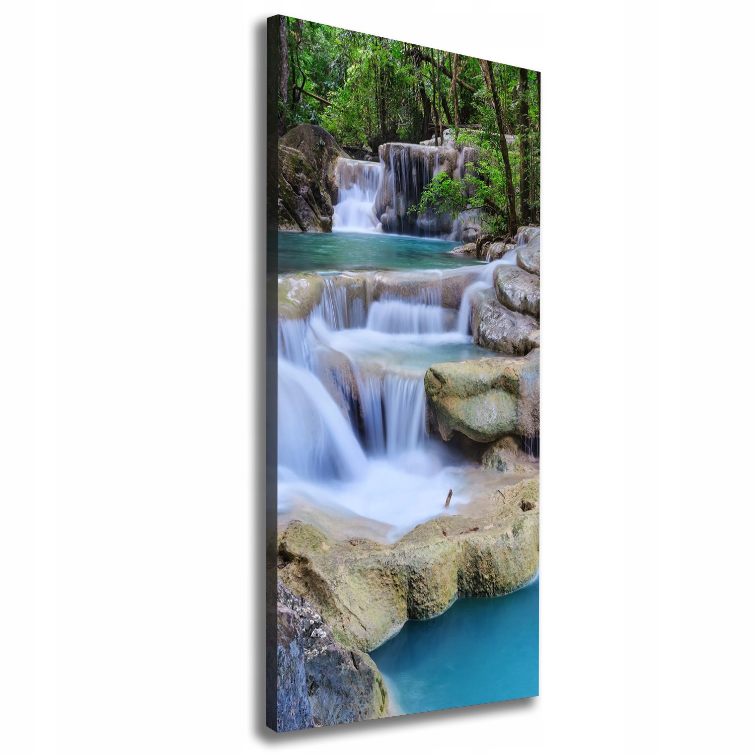 

Foto obraz na płótnie Wodospad Tajlandia 50x125 cm
