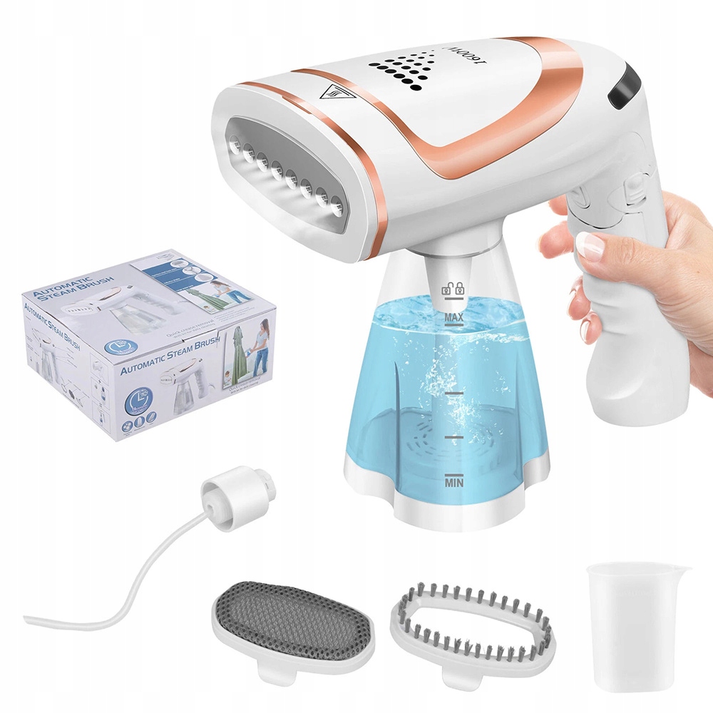 1600W Napařovač Oděvů Žehlička Steamer Parní Sada Akcesoria