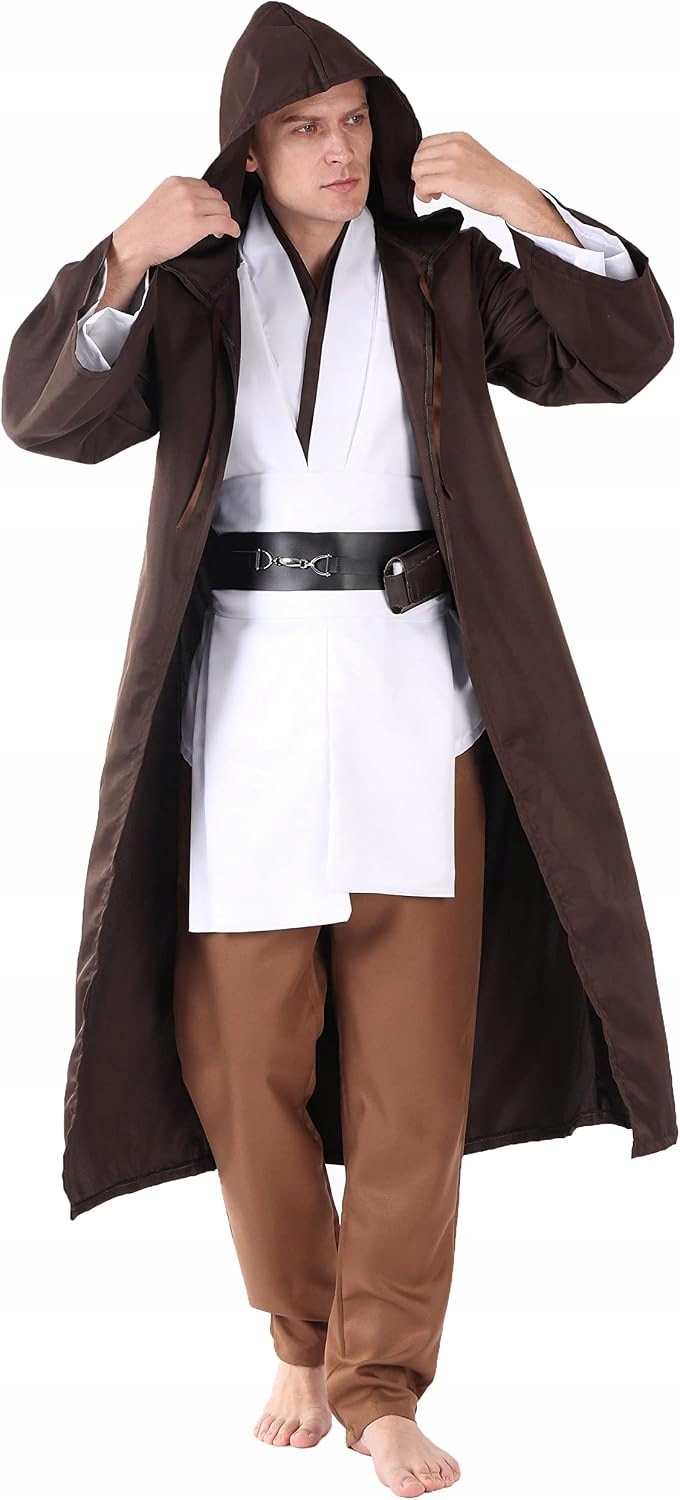 Pánský kostým Jedi Obi-Wan s kabátem Velikost XL
