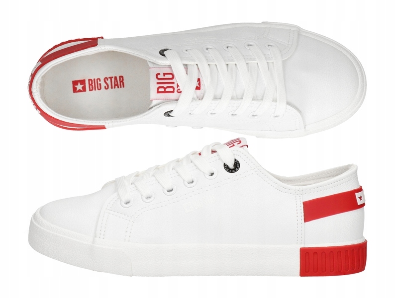 

Trampki Big Star Damskie Eko FF274174 Biały 39