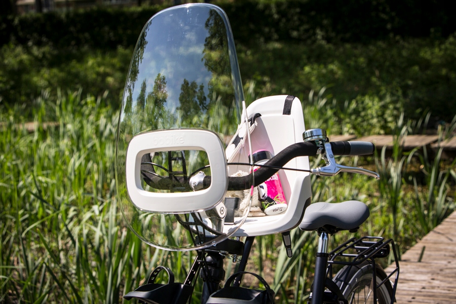 FOTELIK ROWEROWY GO MINI VANILLA + KASK XS NANILLA Marka Bobike