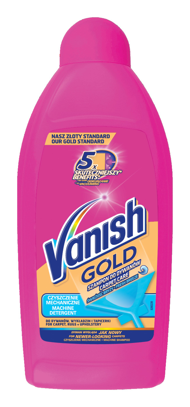

Płyn Vanish 0,5l czyszczenie dywanów i tapicerki