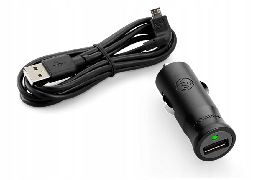 kabel przewód TomTom Micro Usb ładowarka samochodowa 12V 24V