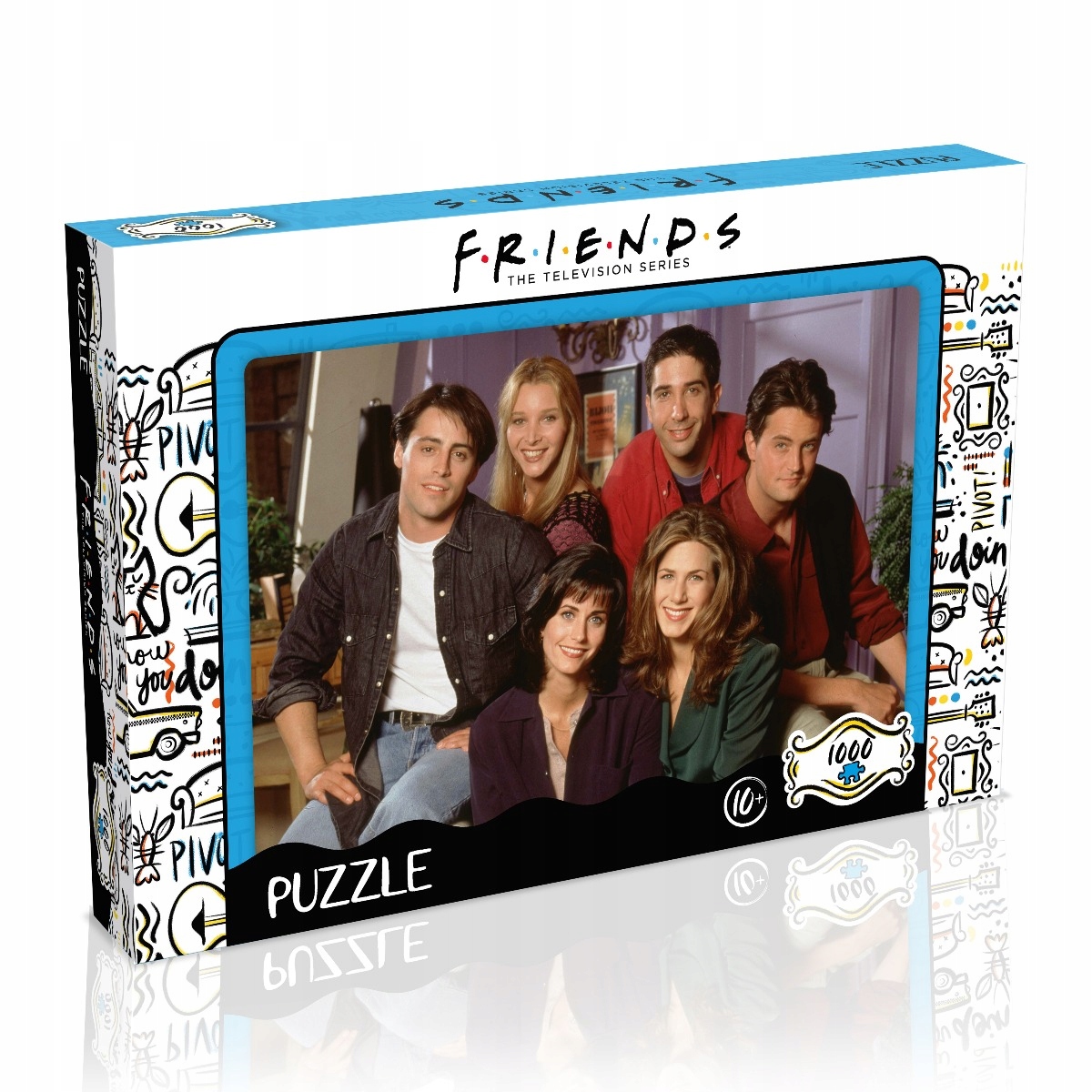 PUZZLE Friends Przyjaciele Apartment 1000 element. EAN (GTIN) 5036905042239