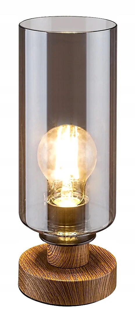 Moderná stolová lampa základňa dub E27 Tanno 74120 Rabalux