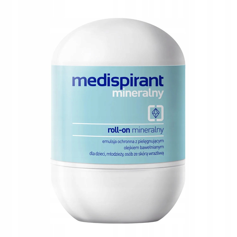 

Medispirant Roll-on Mineralny. Dzieci i Młodzież.