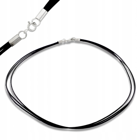 

38 Rzemień Ze Skóry Naturalnej 50CM 3 Linki