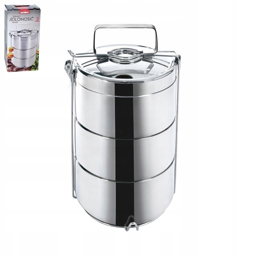 MENAŻKA TERMOS TROJAK PODWÓJNE ŚCIANKI 3x1,1L