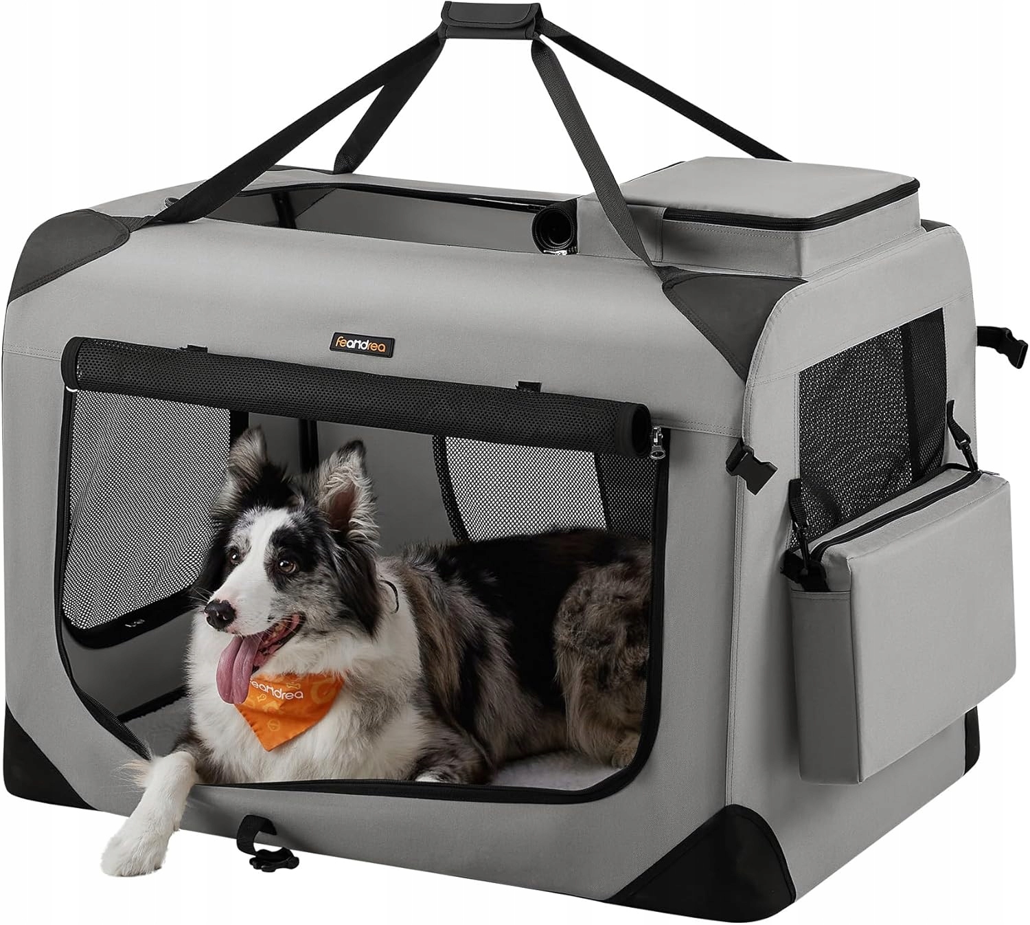 Torba transportowa tkanina czarny XXL 91 cm x 63 cm x 63 cm