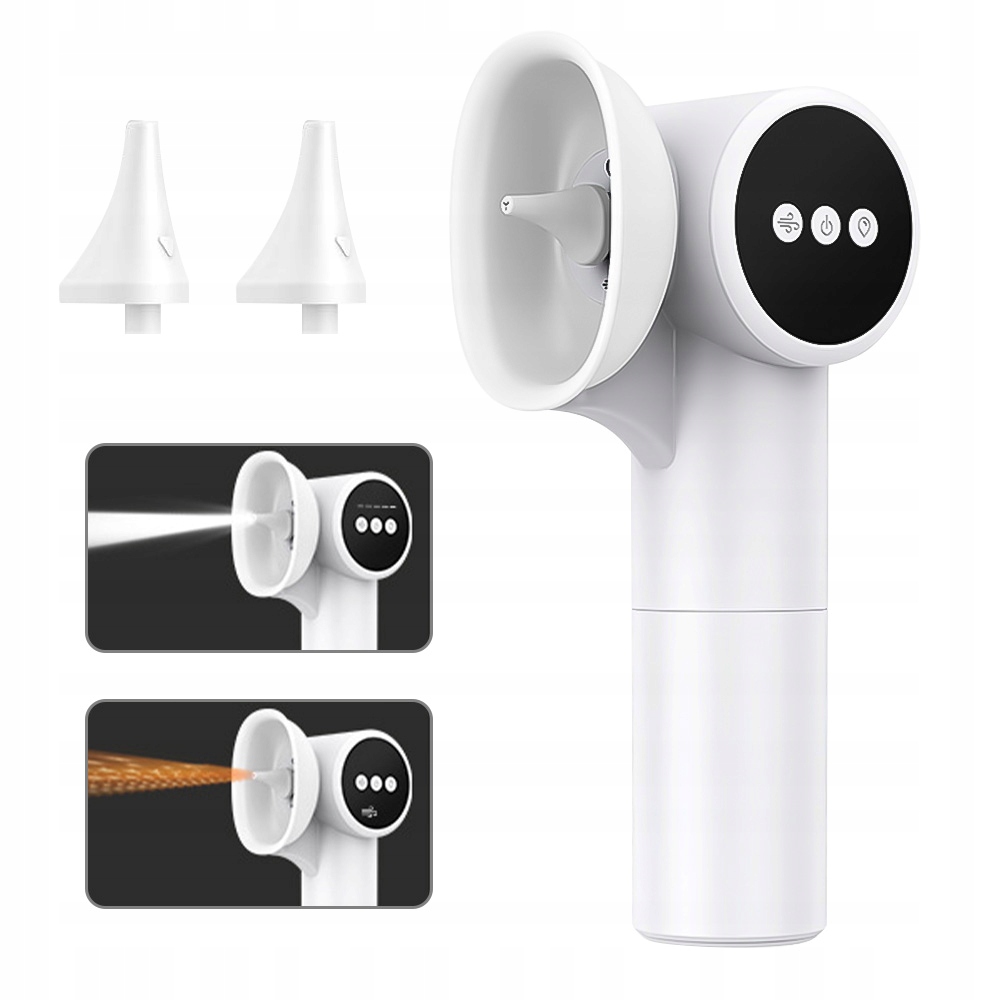 Czyszczak Uszu Dwufazyjny Elektryczny Irygator Do Płukania Woskowiny Biały