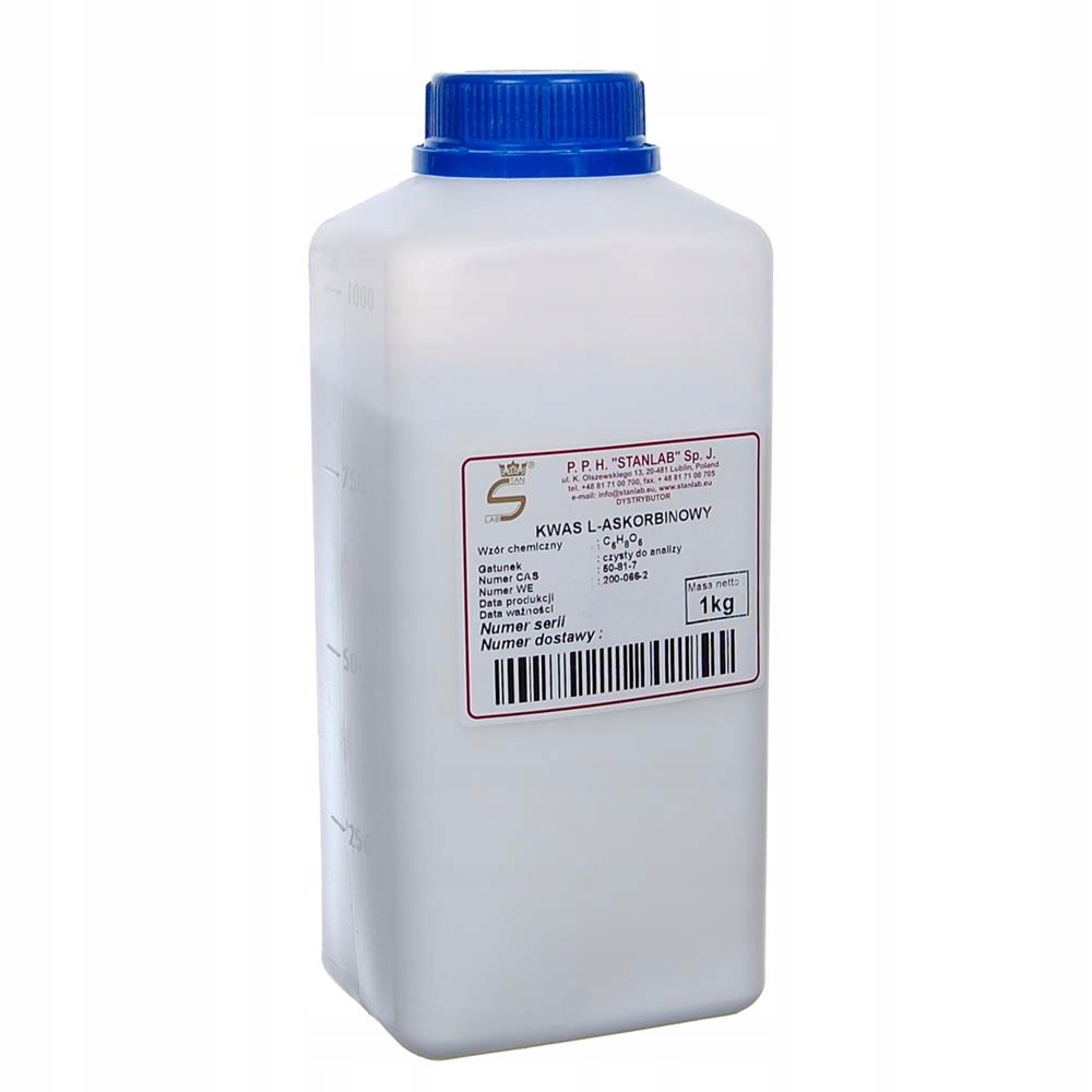 

Kwas L-Askorbinowy 1 kg Witamina C Czda 1000 g St