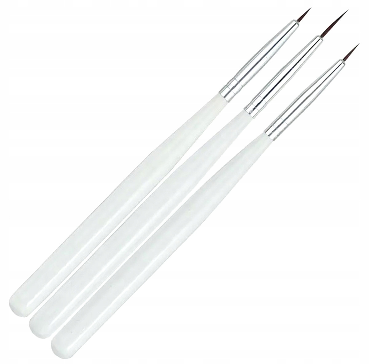 

AG533E Zestaw Pędzelków Do Zdobień Paznokci 3 Szt