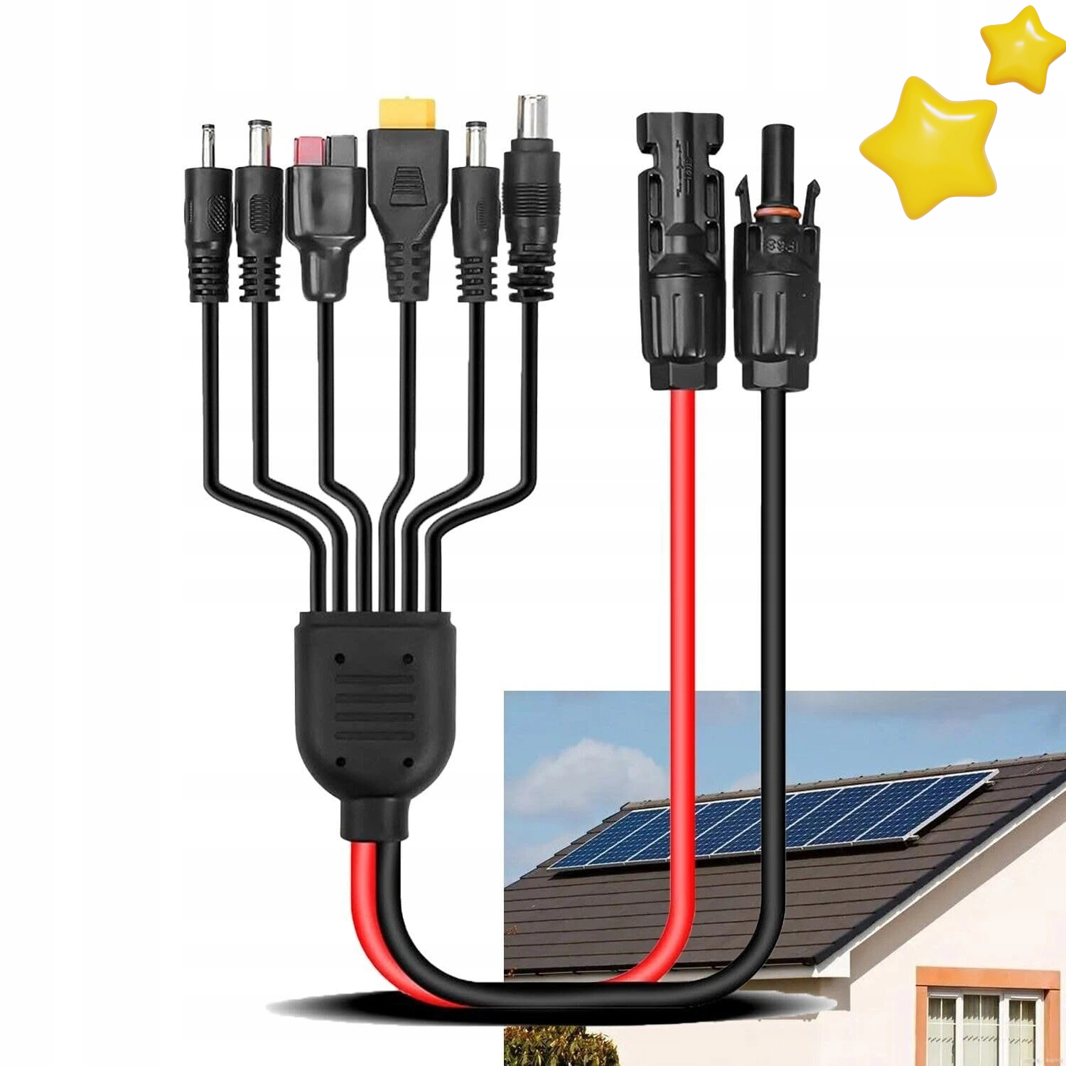 Konektor MC4 Solární Kabel S Těsněním IP68 Pro Lithiové Baterie