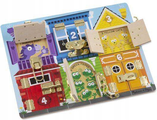 

Tablica Manipulacyjna Drewniana Melissa and Doug