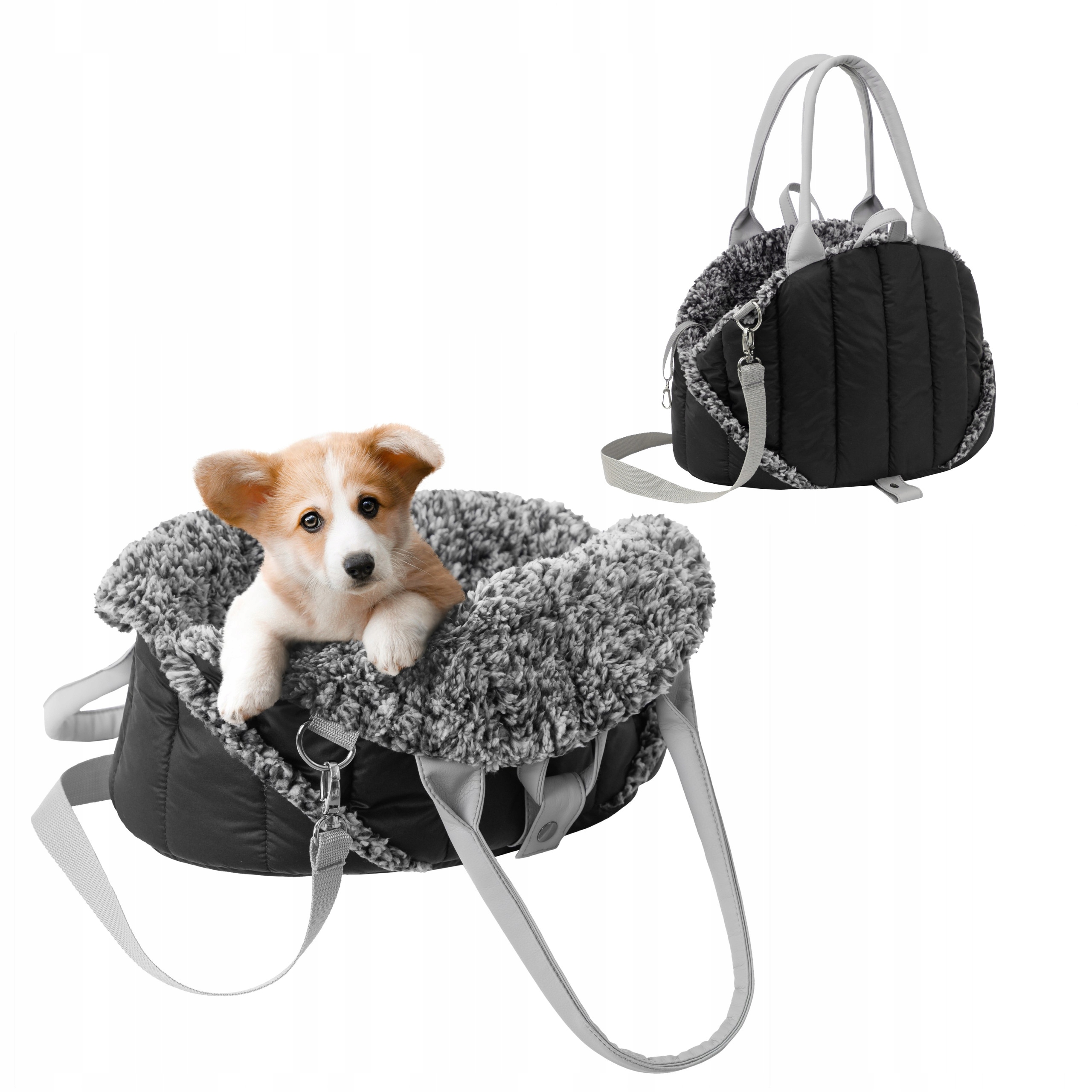 Taška/Přepravka Přepravka Střední pro psa nebo kočku 3v1 pelíšek autosedačka 47x29x32 cm