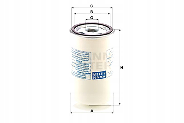 FILTR OLEJU AGRO MANN-FILTER Marka Mann-Filter