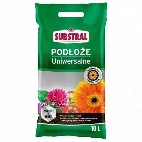 

Podłoże Uniwersalne Ziemia Nawóz 10l Substral