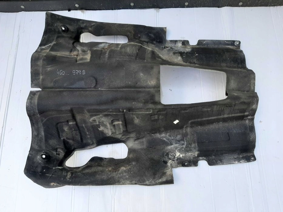 Blende Abdeckung termiczna tunelu Getriebe Audi A6 C7 4G