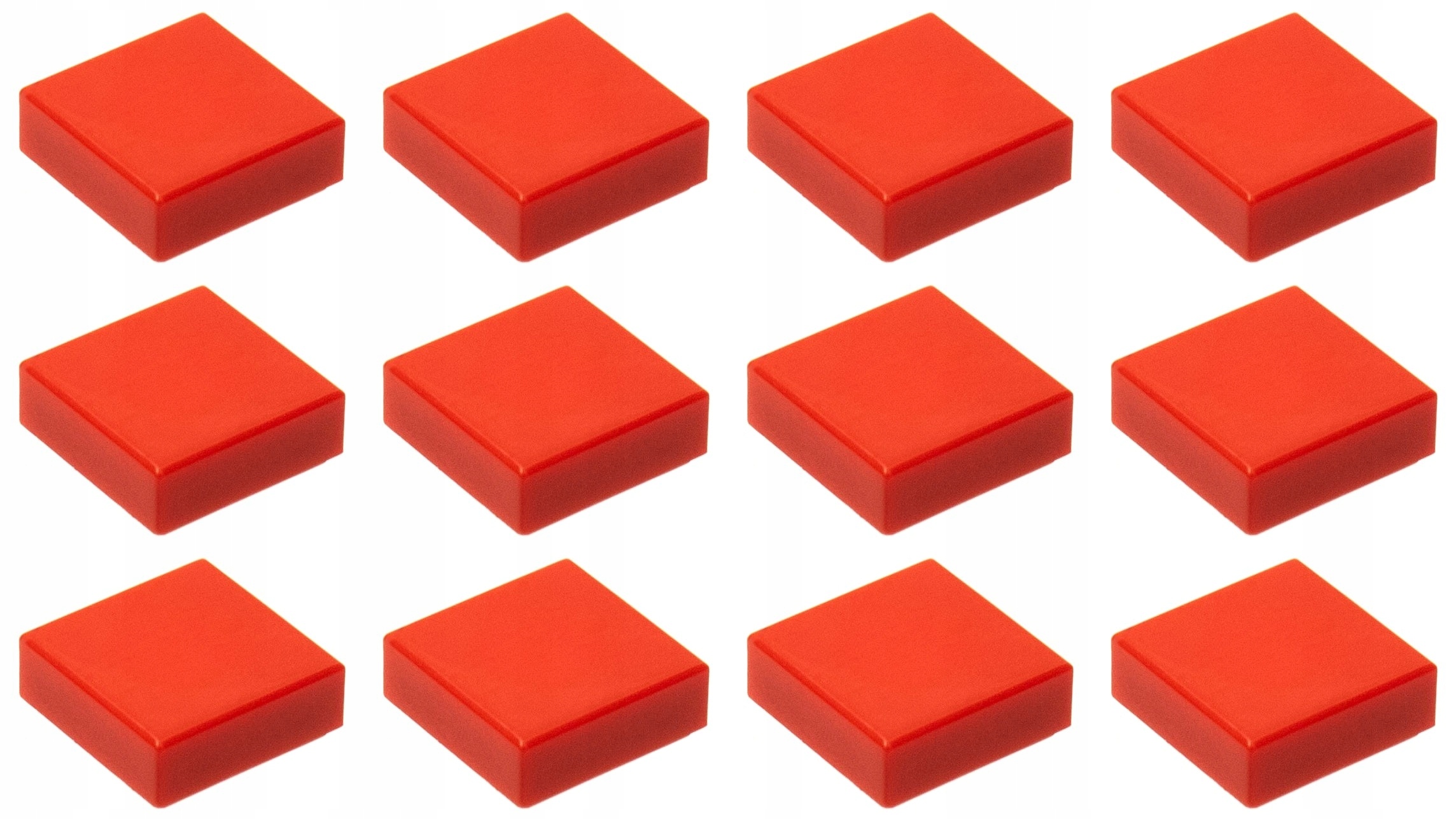 

Lego 3070b 1x1 Tile czerwona Nowa (3g) 12 szt