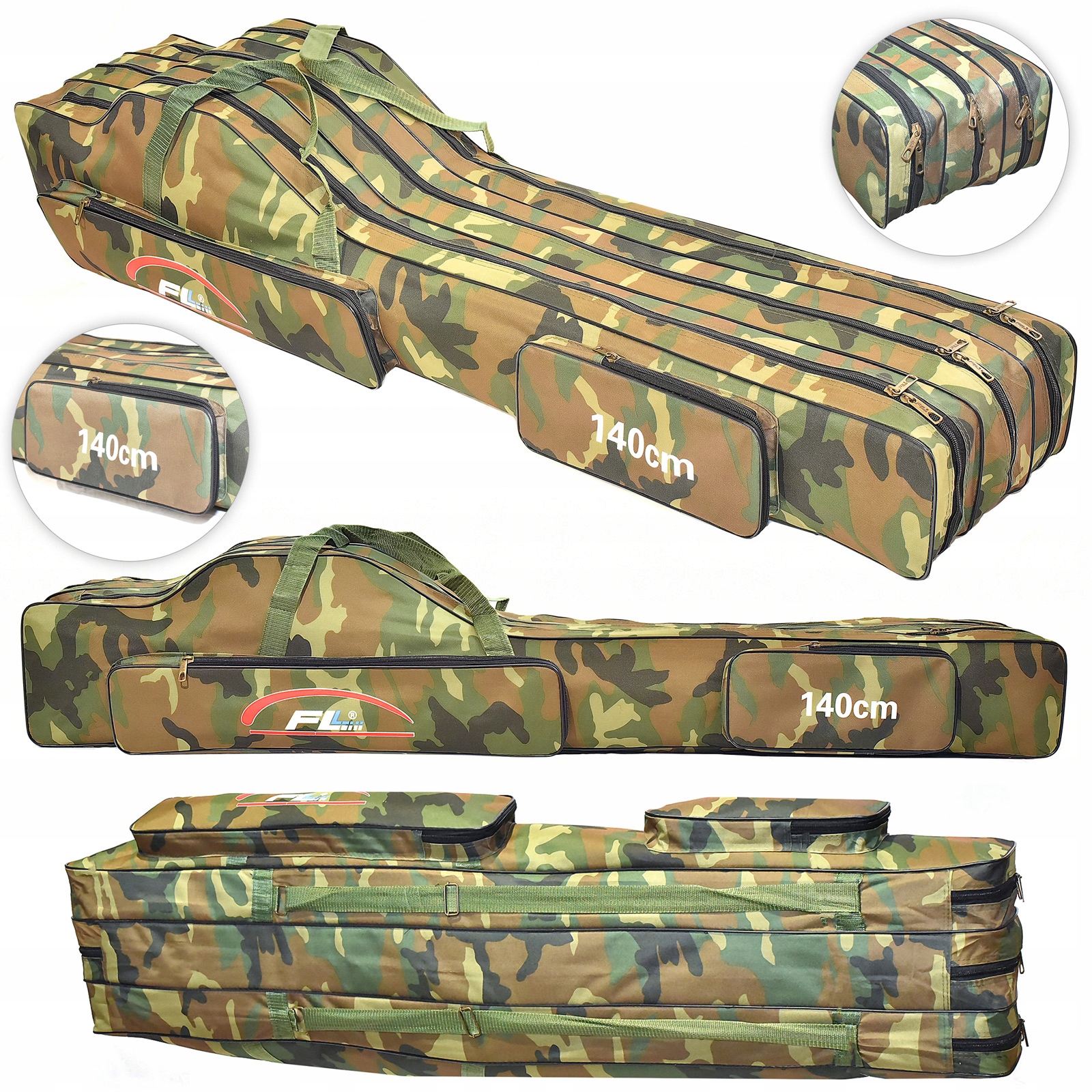 

Pokrowiec Wędkarski 3 Komory Moro 110cm