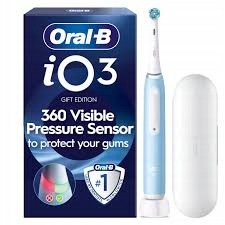 Szczoteczka magnetyczna Oral-B iO Series 3 Ice Blue z Etui