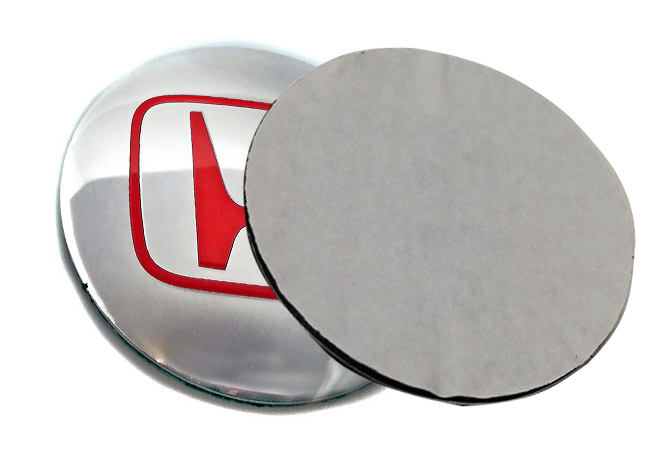 

wypukła aluminiowa naklejka emblemat do Honda 56mm
