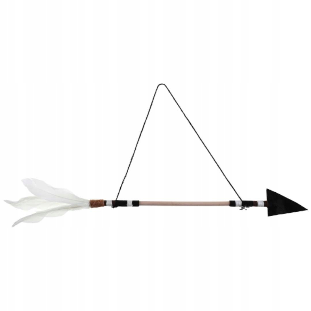 DEKORACJA na ścianę WISZĄCA STRZAŁA boho