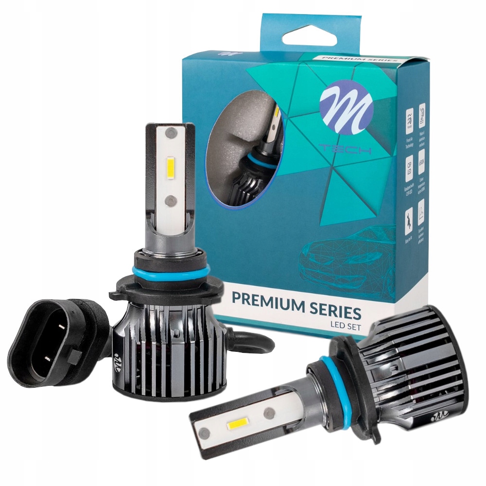 HB4 Led Retrofit Žárovky 12V Sada 50W Silné 200%