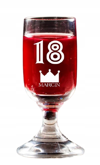 

Kieliszek kieliszki z grawerem do wódki 20 ml