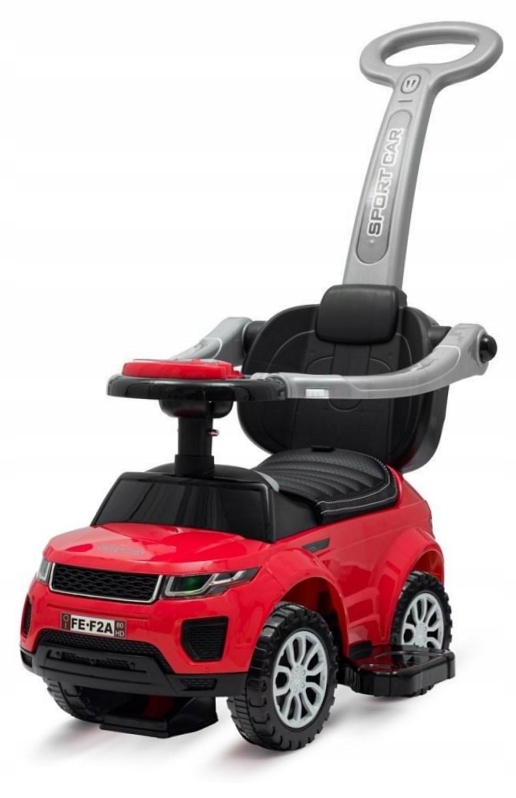 Jeździk dziecięcy z dźwiękiem 3w1 Prime czerwony