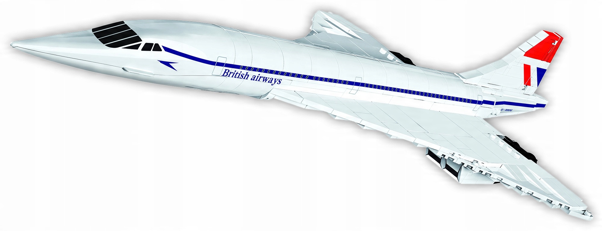 

Klocki Cobi 1917 Samolot Concorde Zabawka 455 el