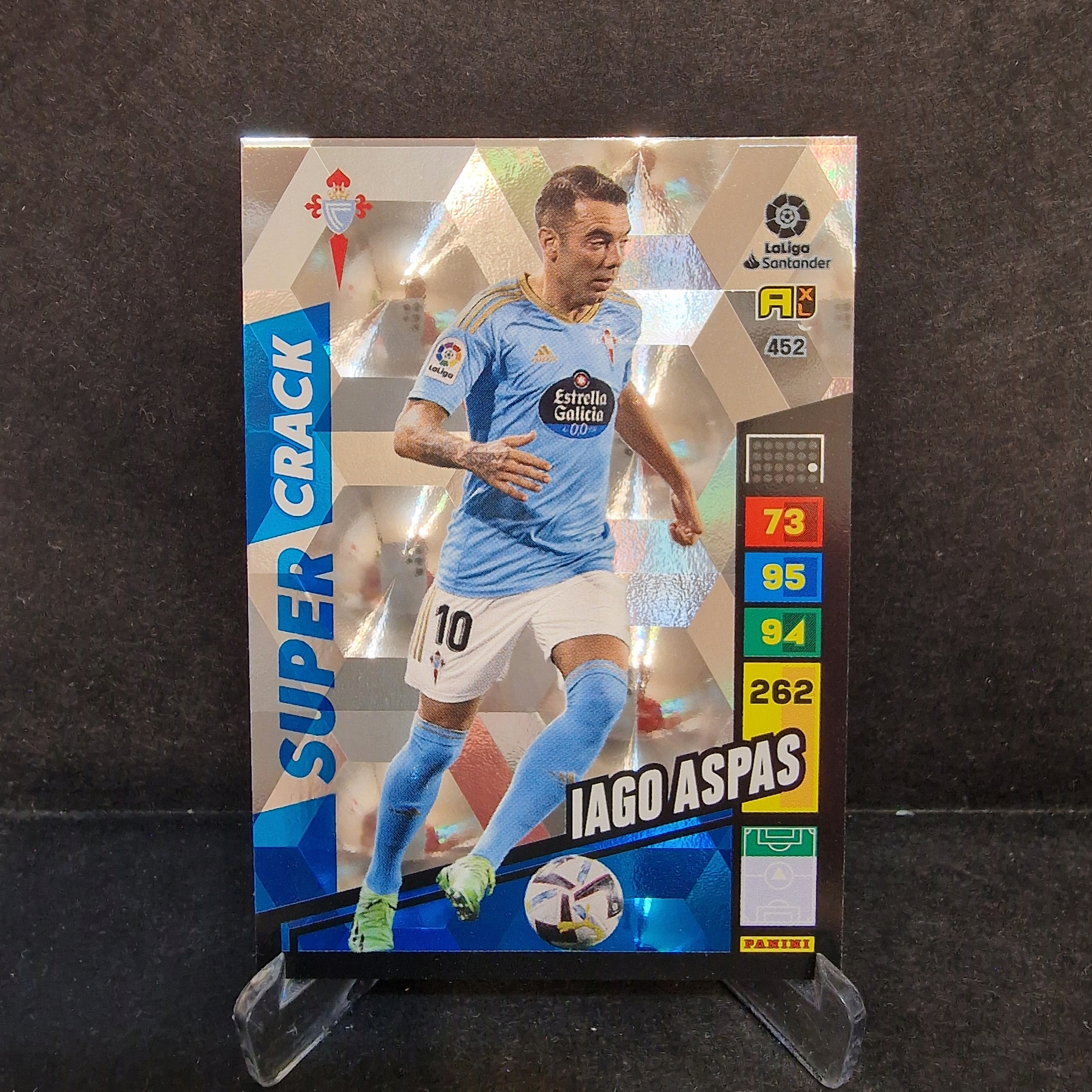 2022-23 Panini La Liga Iago Aspas Celta Vigo Crack /PR20