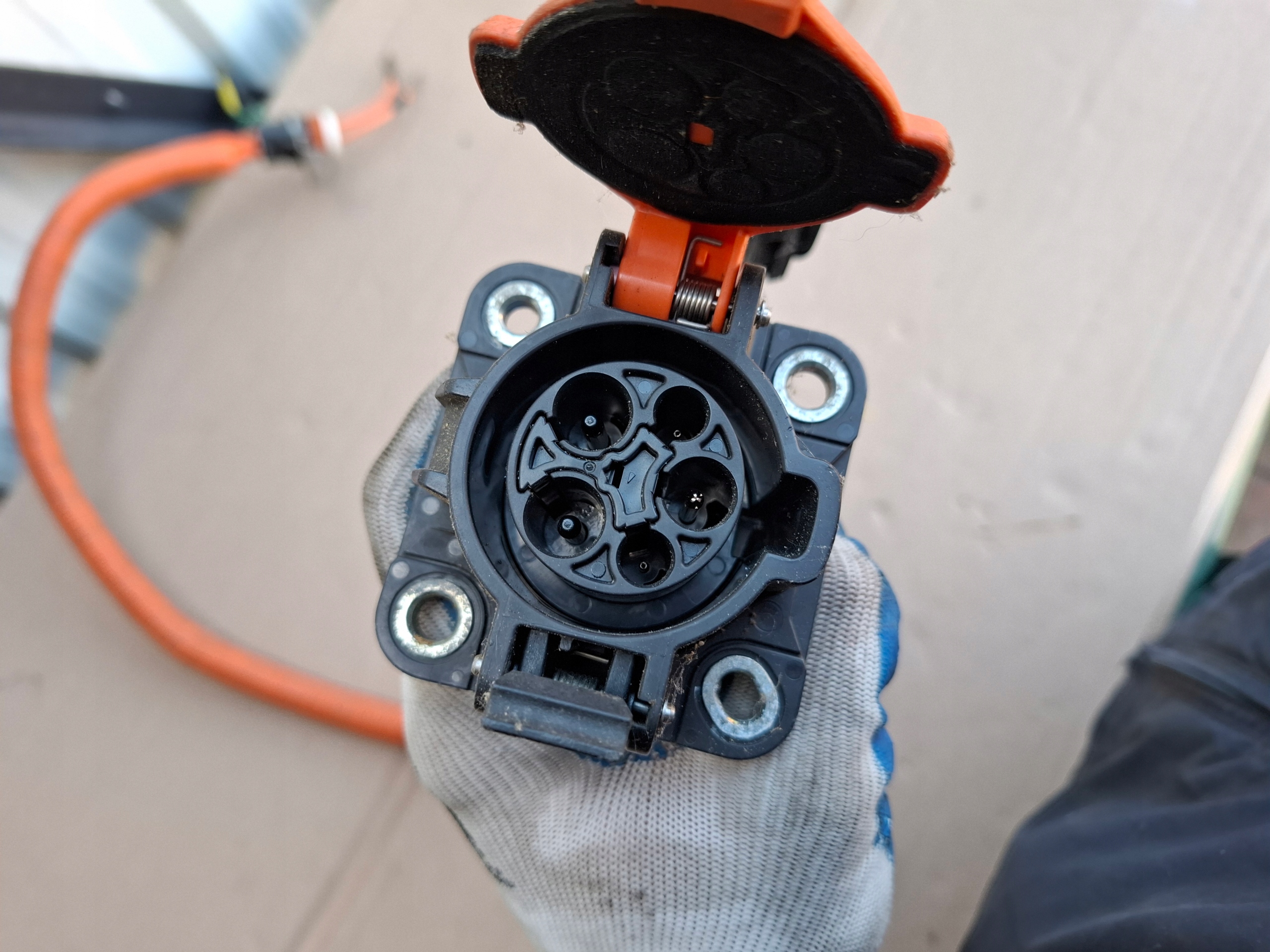 NISSAN LEAF e Adattatore LADOWANIA 296B1 3NF0A TYP 1