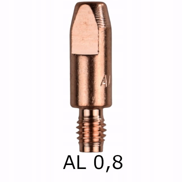 

Końcówka Prądowa Alu Mig Mag M6, dł.28mm 0,8mm