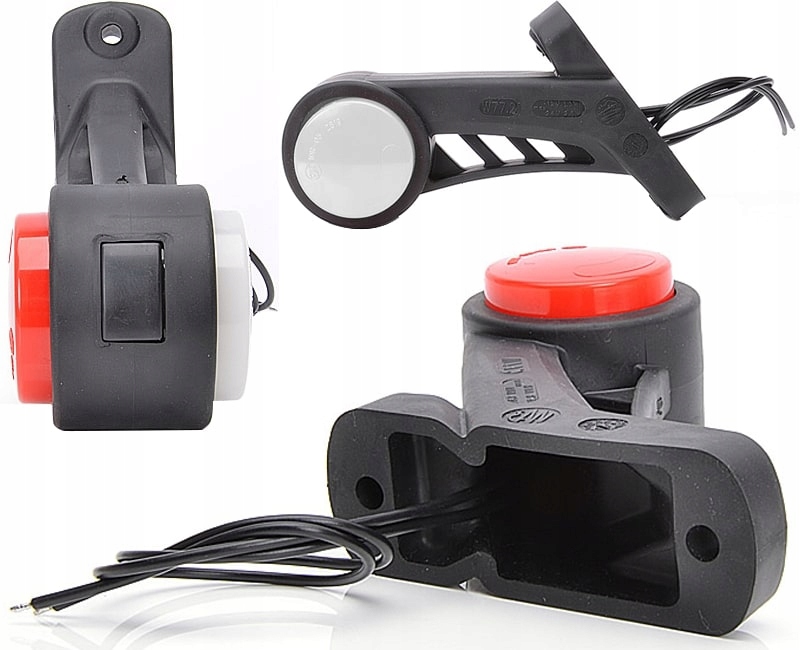 LAMPA ROGOWA POZYCYJNA LEWA DIODOWA LED LAWETA 12V