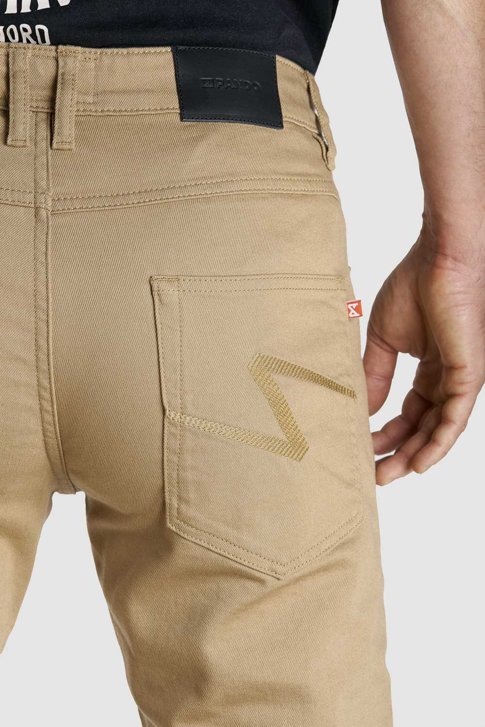 Spodnie Pando Moto Robby Cor 03 W34-L32 Materiał jeans