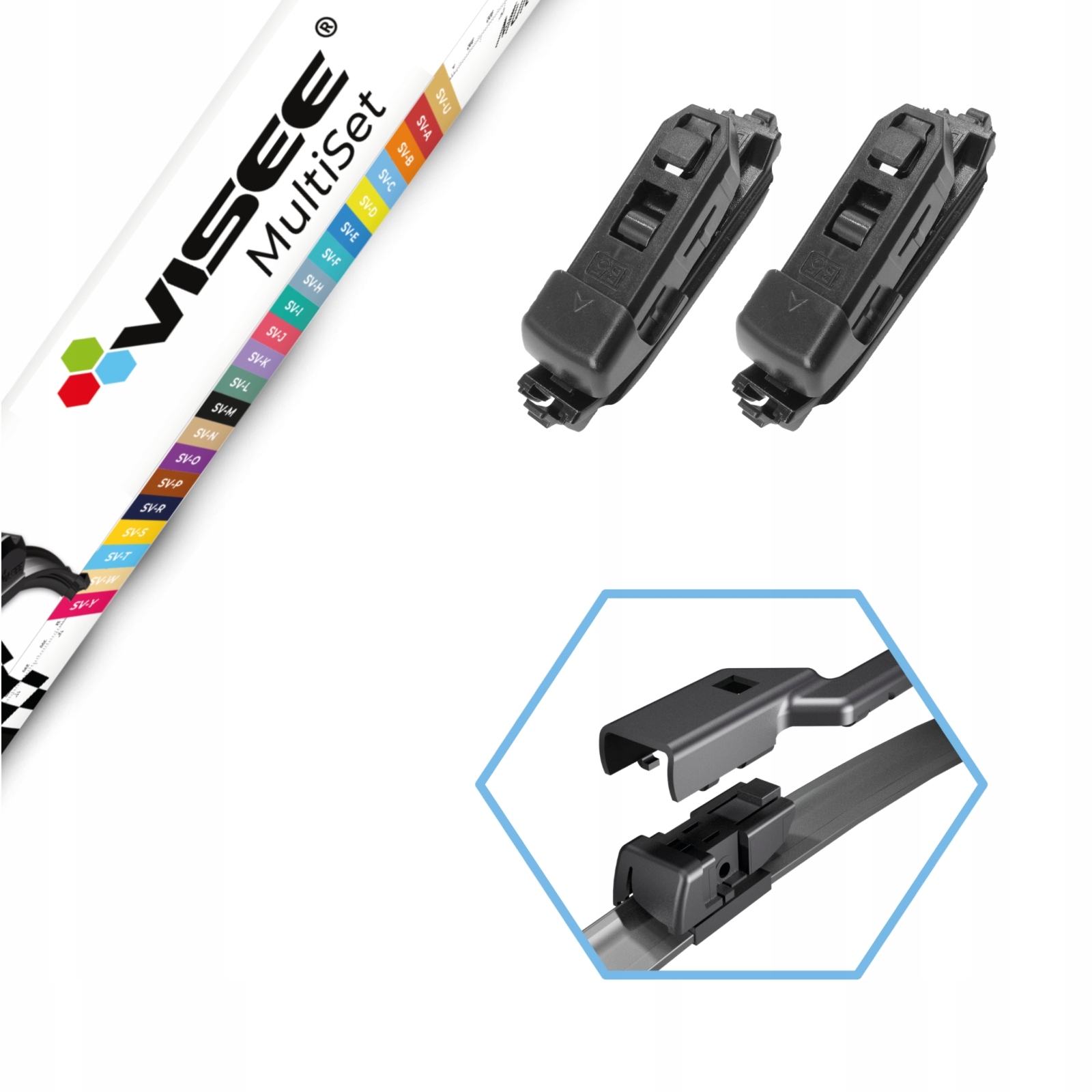 

Adaptery mocowanie Sv-c do Visee Multiset