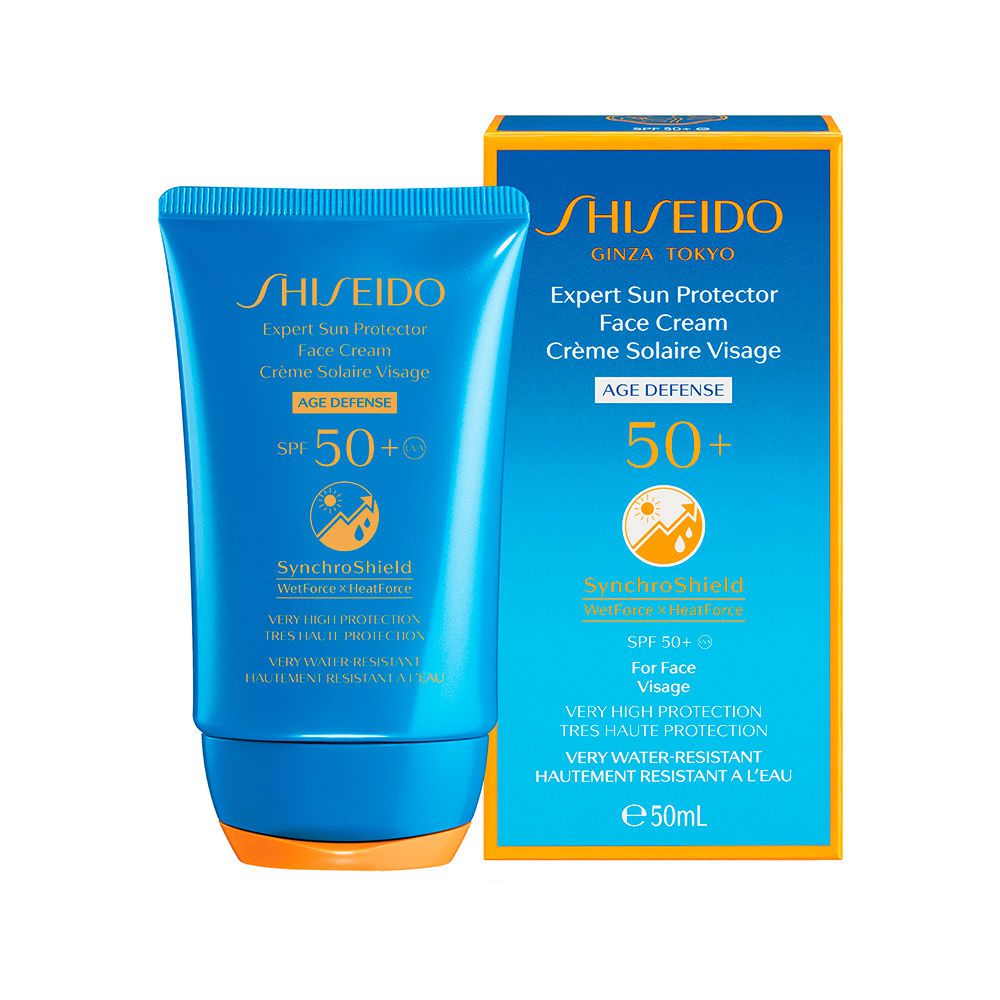 Shiseido Voděodolný Ochranný Krém Na Obličej Spf 50+ Expert Sun Protector (fac