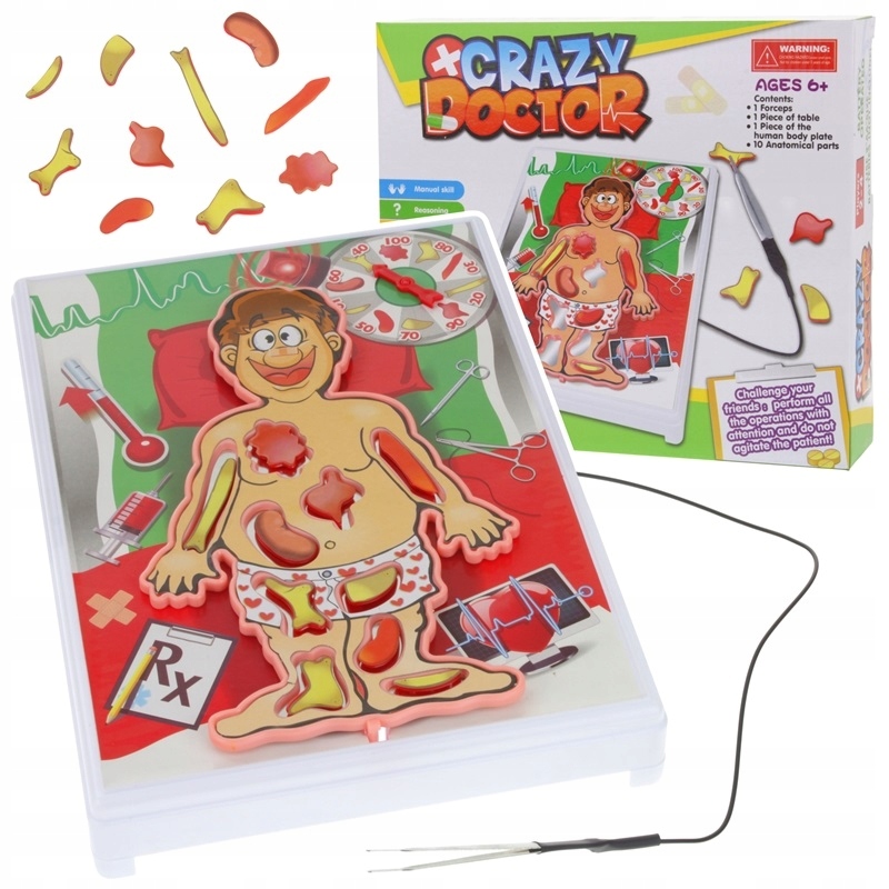

Operacja Chirurg Crazy Doctor Doktor Lekarz Gra