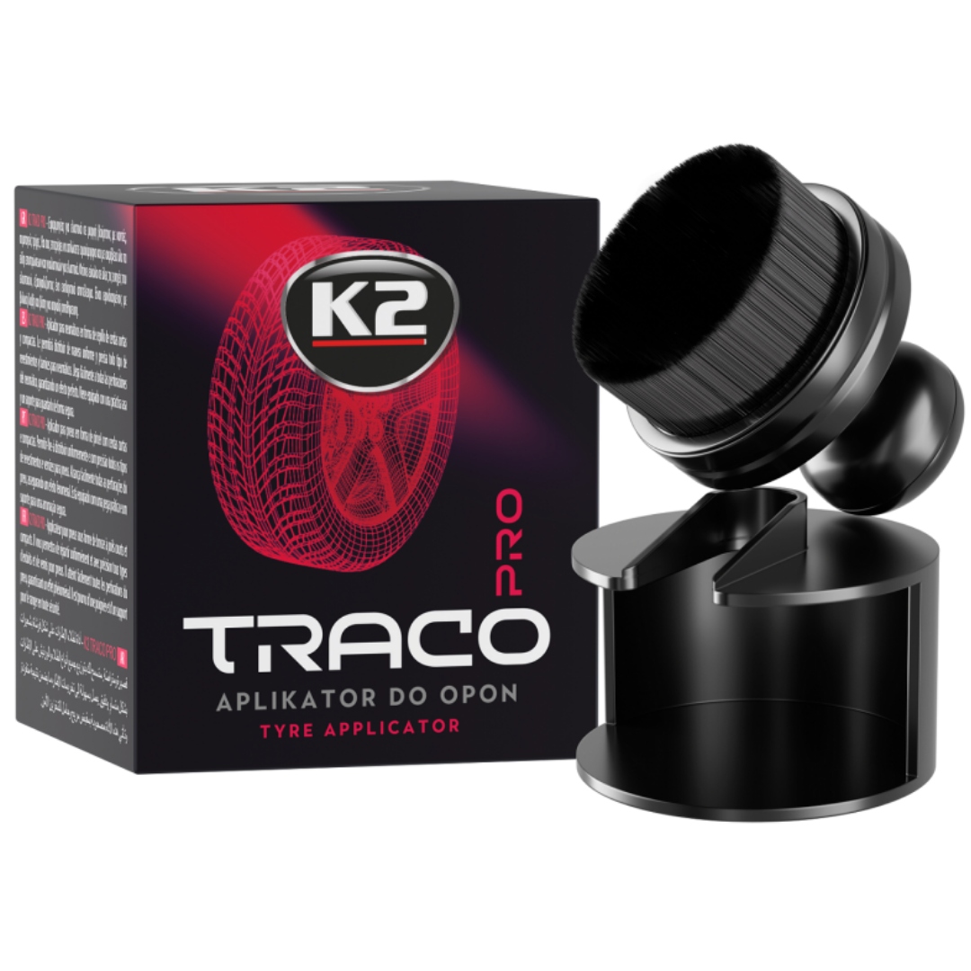 K2 Traco Pro aplikator pędzel do aplikowania dressingu na opony samochodowe