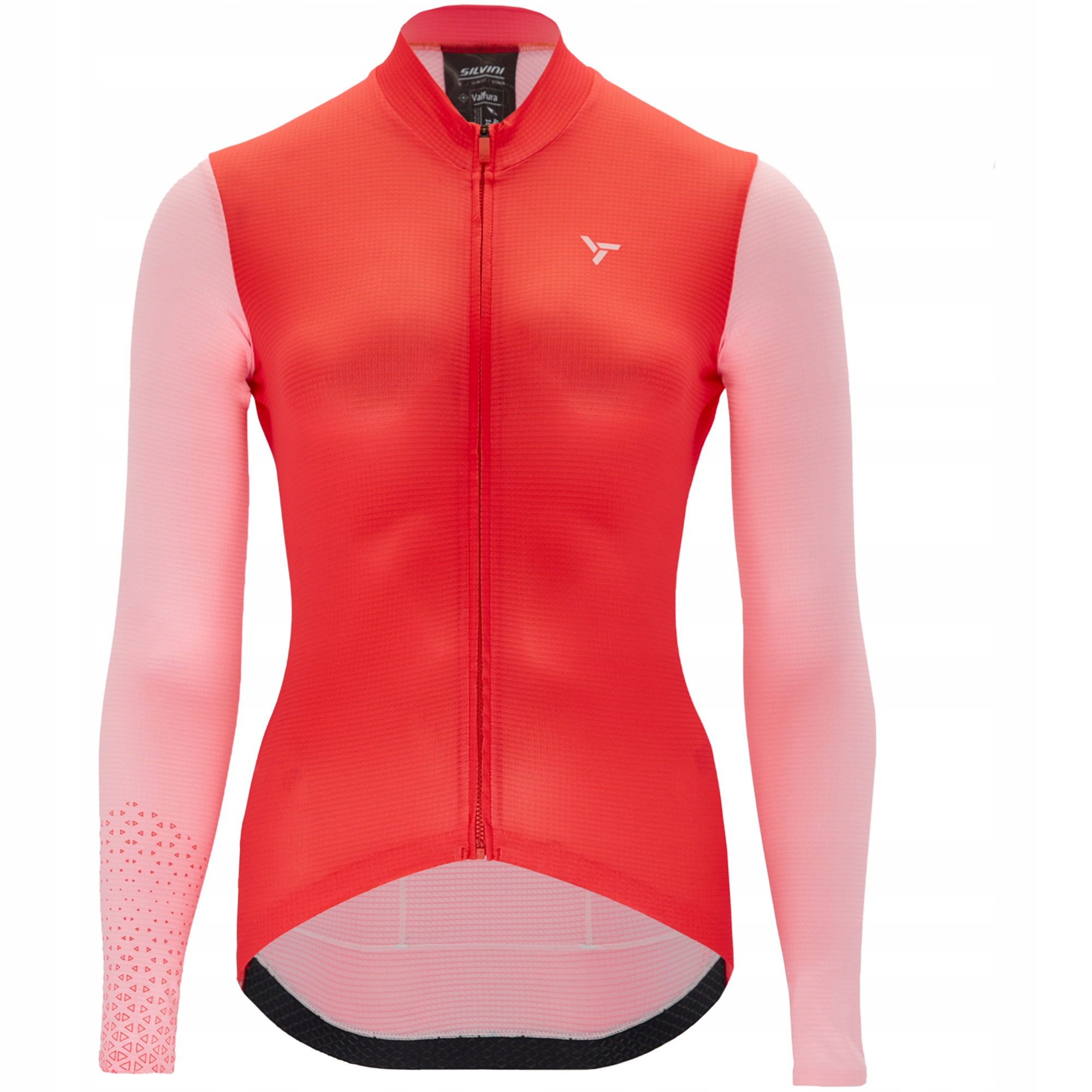 Bluzka rowerowa damska Silvini Women Jersey Valfura czerowna rozmiar XL