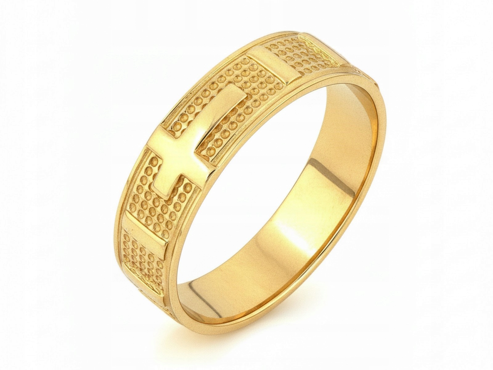 Dámský prstýnek ve zlaté barvě 585, módní a elegantní design