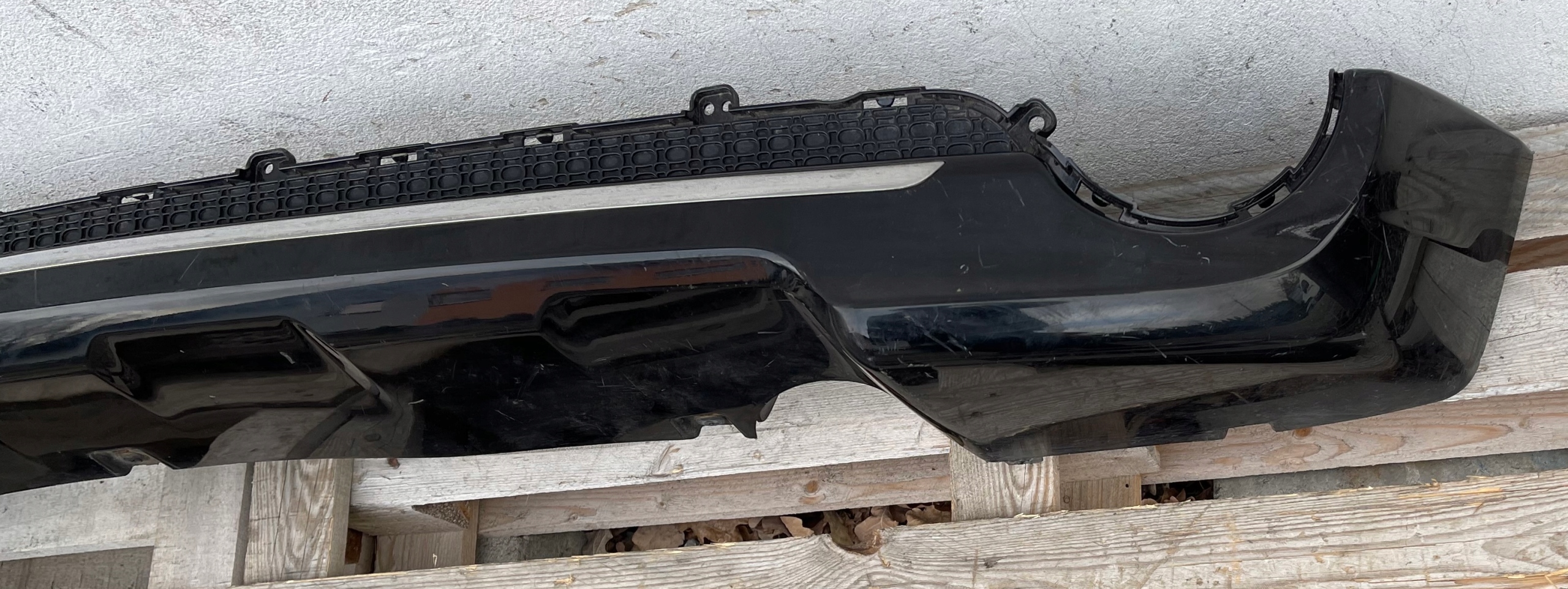 KIA SOUL II 2014 - SPOILER der Stoßstange heck B2F30-AB7A0