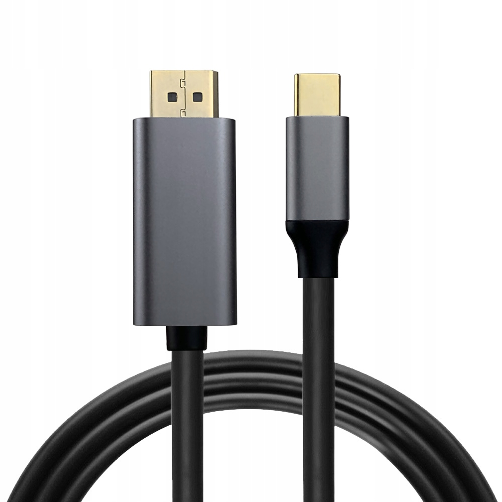 KABEL USB-C do DISPLAYPORT MacBook 4K 60Hz 1.8m