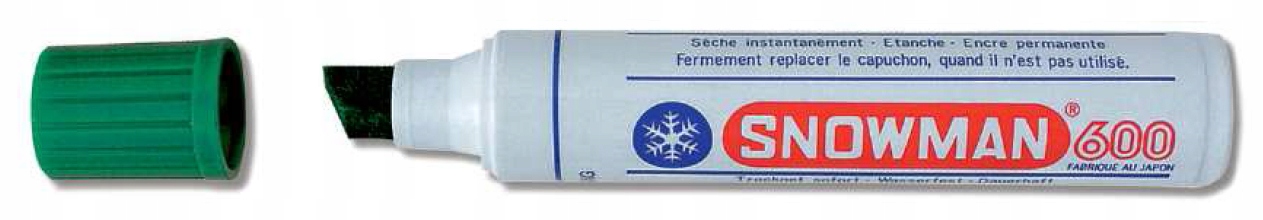 

Marker permanentny zielony Snowman Jumbo 600 1szt