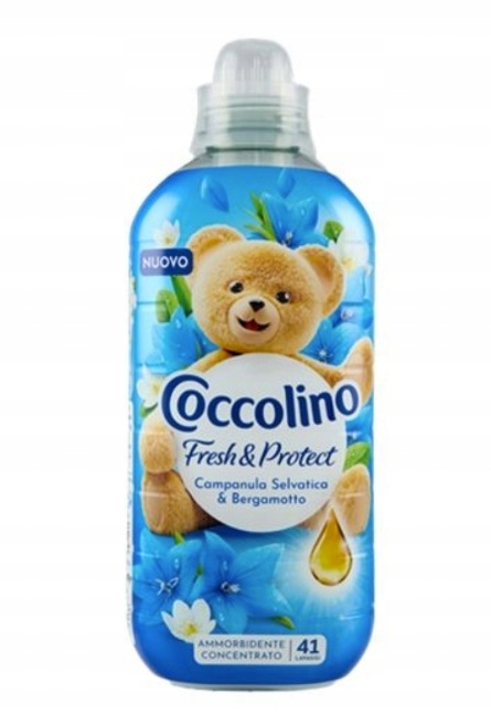 Coccolino tekutá aviváž - Luční zvonek & Bergamot, 41 praní 952 ml