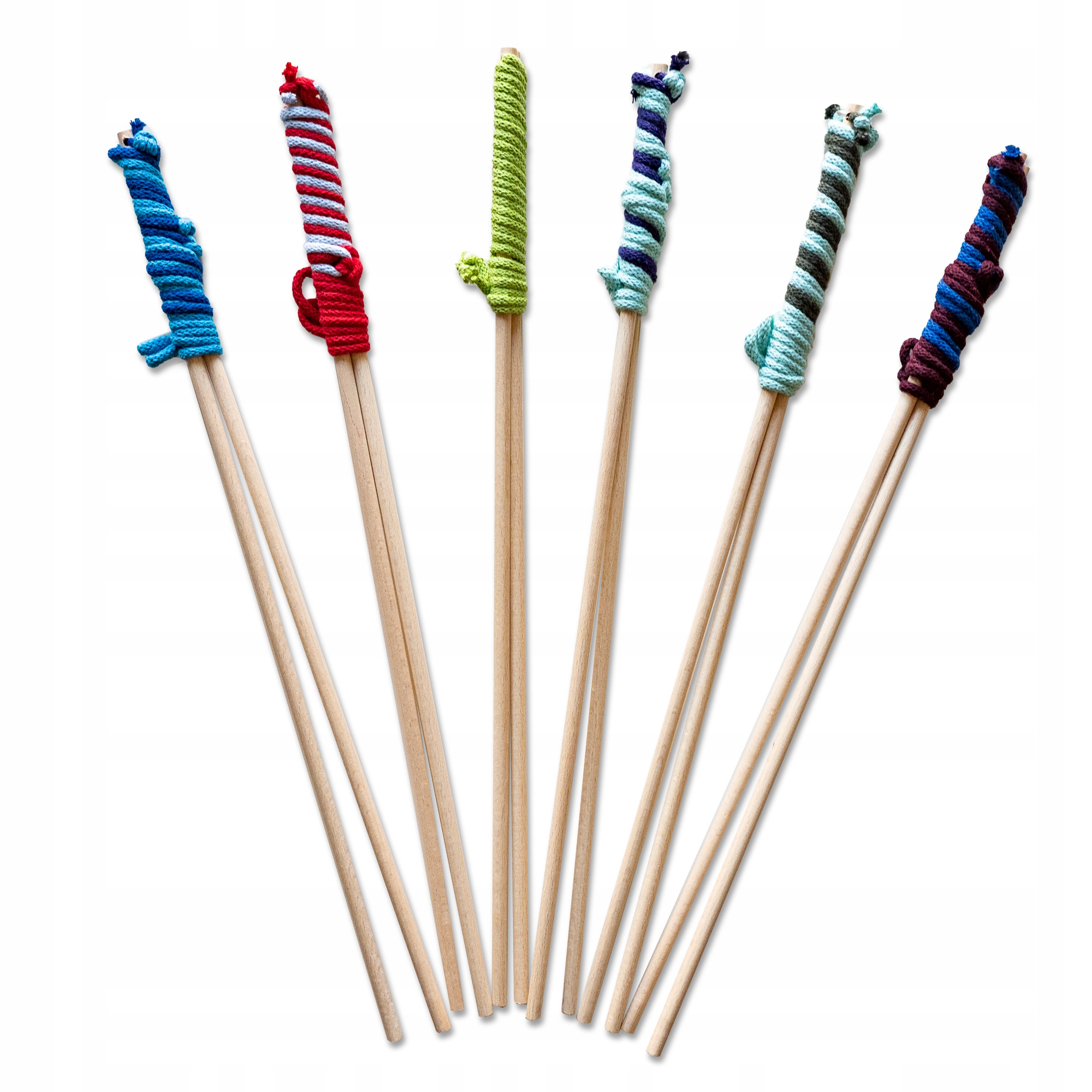 

Patyki do Baniek Mydlanych 50cm 6 sztuk Eko Bańki