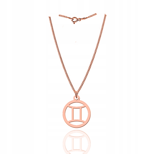 

Celebrytka Konstelacja Bliźnieta Zodiak Rose Gold