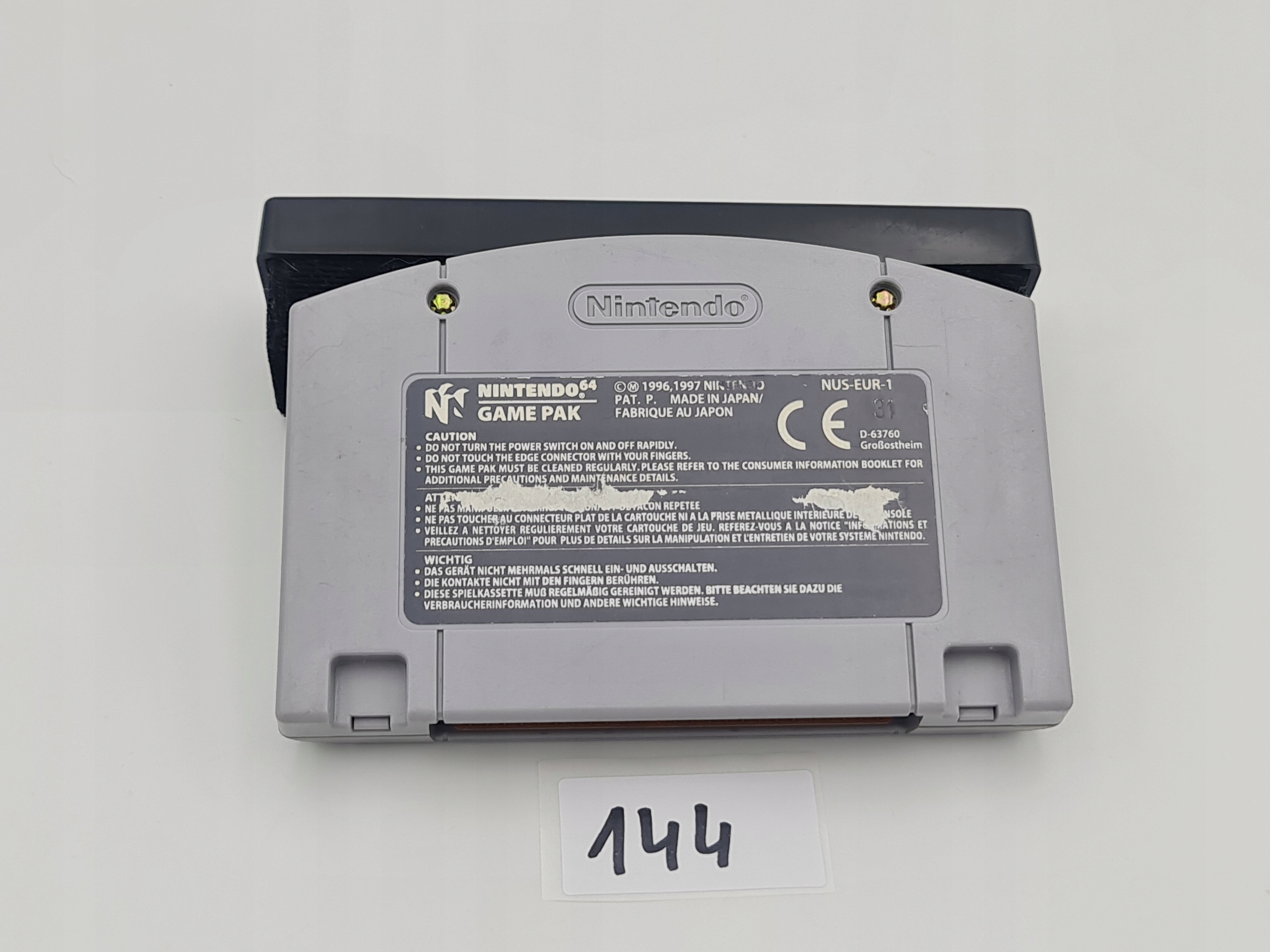 NINTENDO 64 GLOVER Platforma Nintendo 64